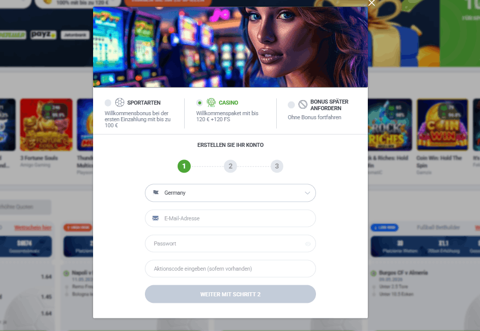 Registrierung bei 20bet Casino – Schritt für Schritt Anleitung